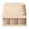 Flash Furniture Bright Beginnings Commercial Grade Modular Wooden Classroom 4 Tier Bookstand with 3 Storage Compartments, Natural MK-KE24282-GG - alternate 6